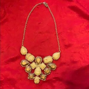 Gold/tan/brown necklace